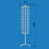 Стойка вращающаяся под открытки А5 (18 ячеек) А4 (16 ячеек)