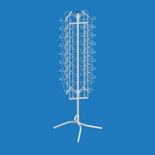 Стойка вращающаяся под открытки А5 (18 ячеек) А4 (16 ячеек)
